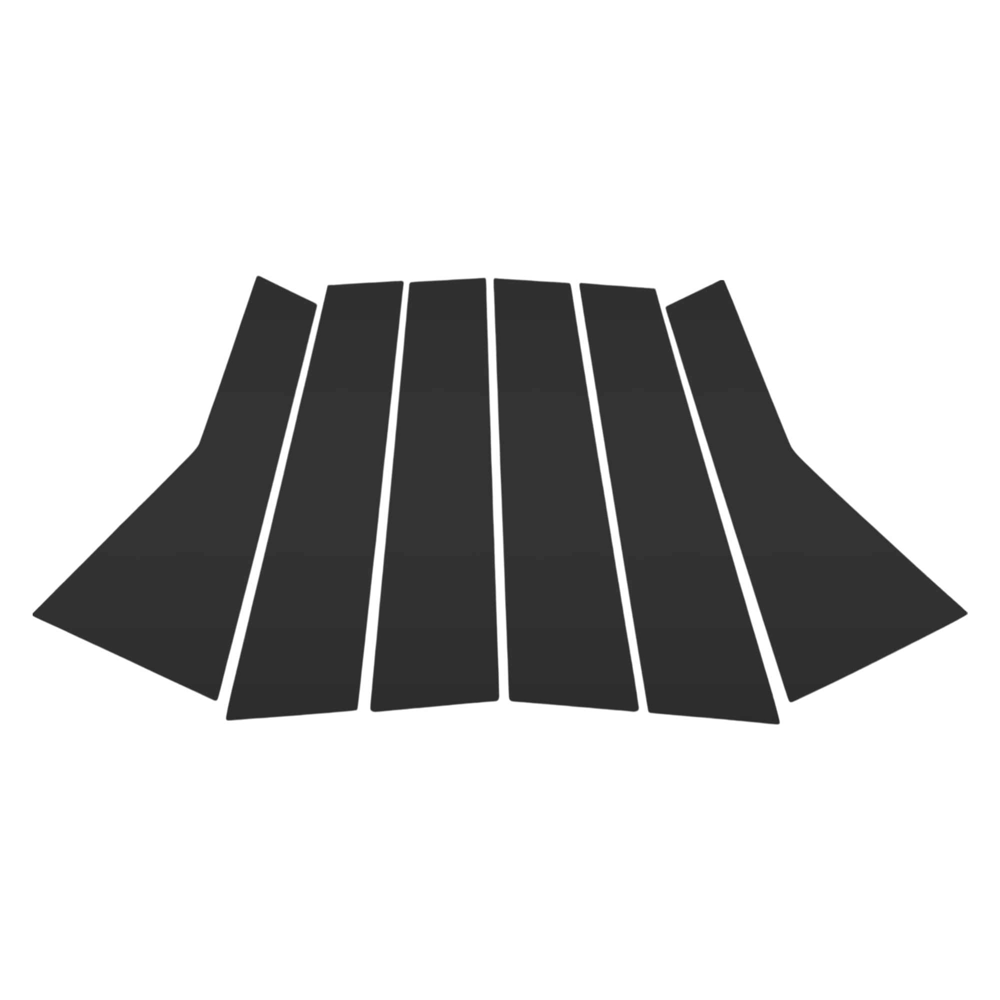 Unique Bargains 6Pcs Door Pillar Window Trim for Nissan Pathfinder 2024