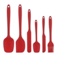 thumbnail image 1 of Unique Bargains 6Pcs Heat-Resistant Dishwasher Safe Kitchen Utensils Red, 1 of 5
