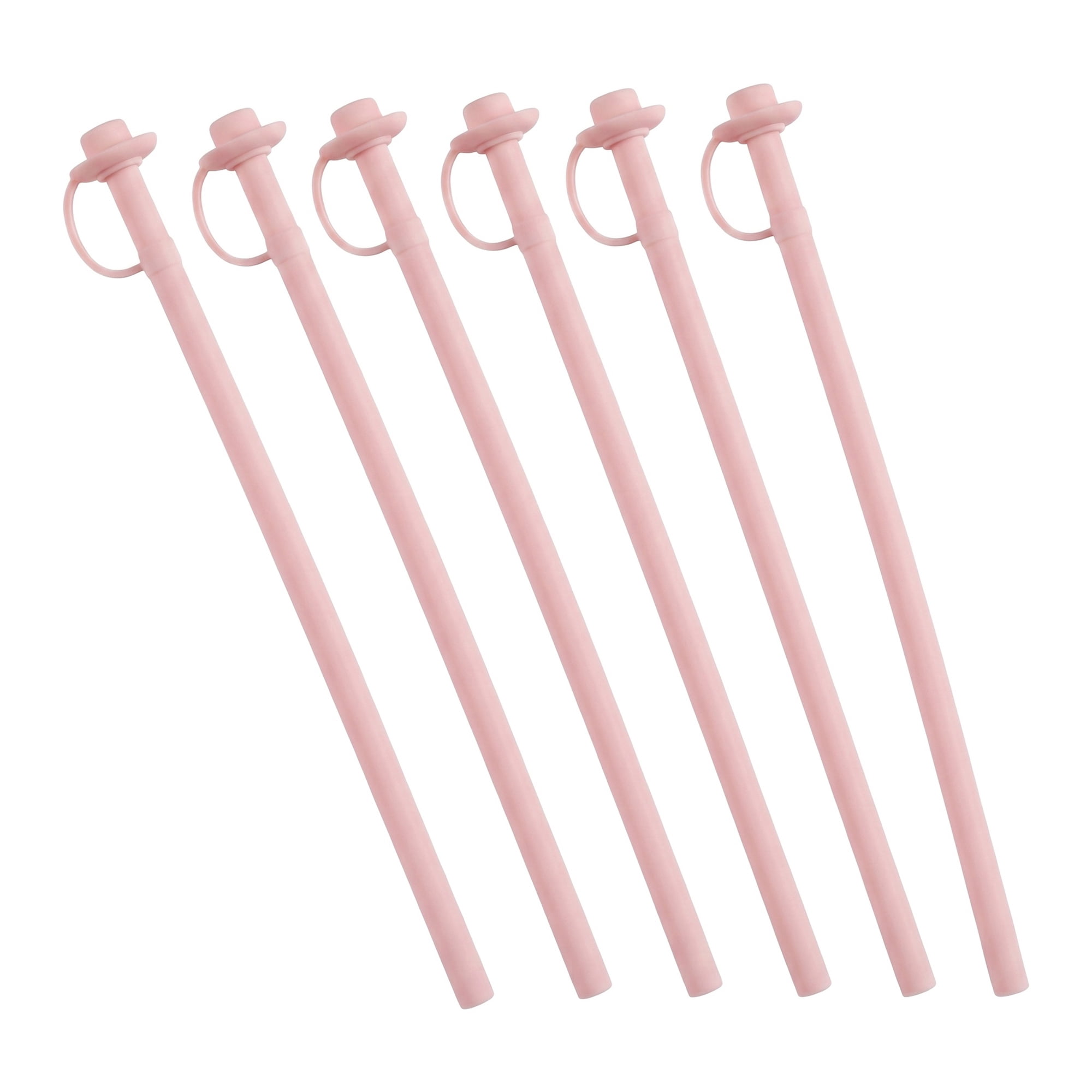 Unique Bargains 6Pcs Reusable Durable Dishwasher Safe Silicone