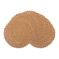 thumbnail image 1 of Unique Bargains 6Pcs Rustic Woven Dining Placemats Brown 15x15inch, 1 of 6