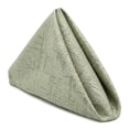 thumbnail image 1 of Unique Bargains 6Pcs Satin Washable Reusable Cloth Napkins Light Green 20x20inch, 1 of 6