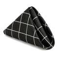 thumbnail image 1 of Unique Bargains 6Pcs Washable Restaurant Cloth Napkins Black 16x12inch, 1 of 6