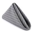 thumbnail image 1 of Unique Bargains 6Pcs Washable Reusable Table Dinner Napkins Gray Black 24x16inch, 1 of 6