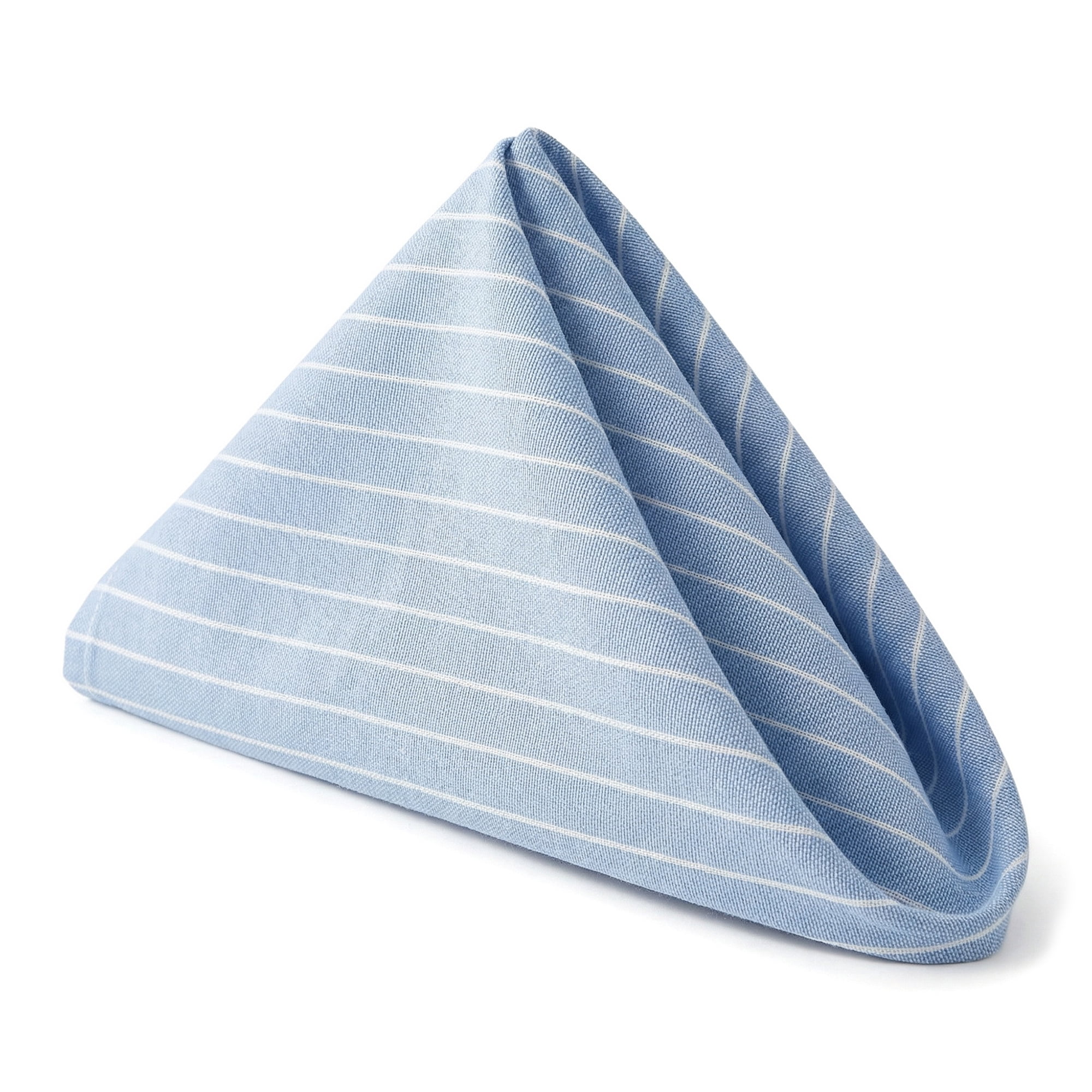 Unique Bargains 6Pcs Washable Reusable Table Dinner Napkins Light Blue 24x16inch