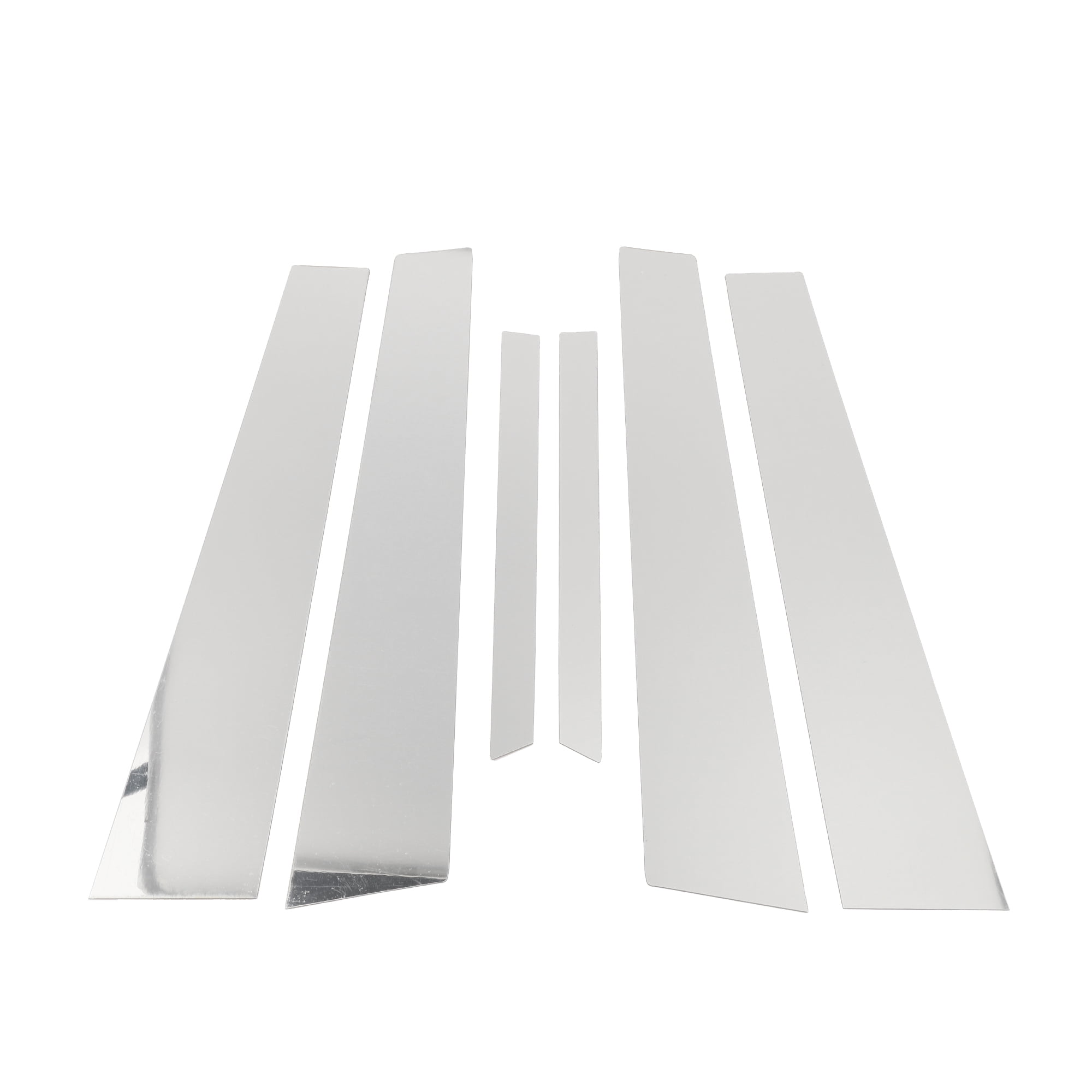 Unique Bargains 6Pcs Window Trim For Mercedes S-Class 2007-2013 Silver Tone