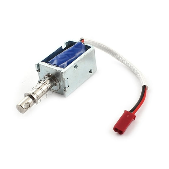 Unique Bargains 6V 5mm 1000g Open Frame Pull Type Linear Motion DC Solenoid Electromagnet