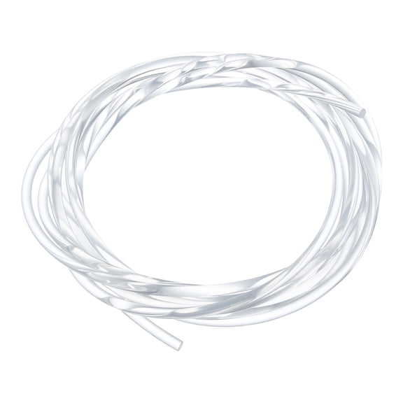Unique Bargains 6mm 0.24" 5m 16.4ft Universal PMMA Plastic Optic Fiber Side Glow Cable Fiber Optic Cable for Car Clear