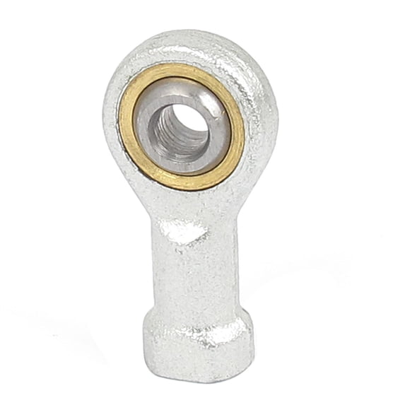 Unique Bargains 6mm Inner Diameter M6 Female Thread Rod End Bearing Silver Tone
