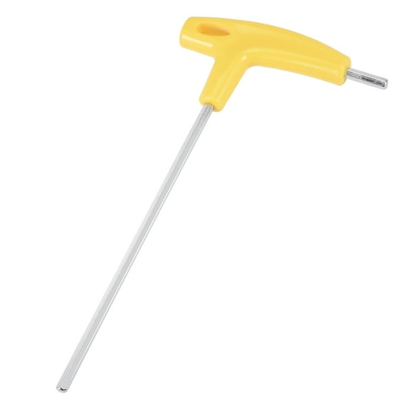 Unique Bargains 6mm Metric Long Arm T-Handle Hex Wrench Chrome Finish