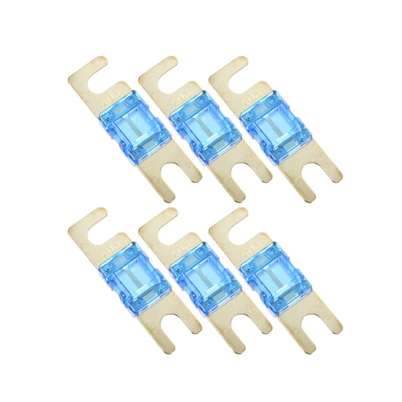 Unique Bargains 6pcs 60A AFS Mini ANL Fuse Replaces Electrical Protection for Auto Car Truck Motorcycle Boat Audio CDs