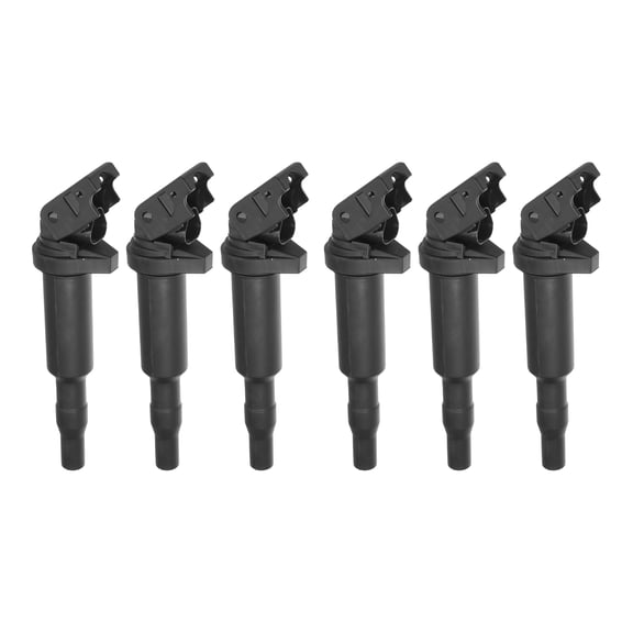 Unique Bargains 6pcs Automotive Ignition Coil for BMW M760i xDrive Base 6.6L V12 - Gas 2022 Black