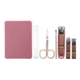 thumbnail image 1 of Unique Bargains 6pcs Portable Nail Clippers Set 3.54" Length Rose Gold Tone, 1 of 6