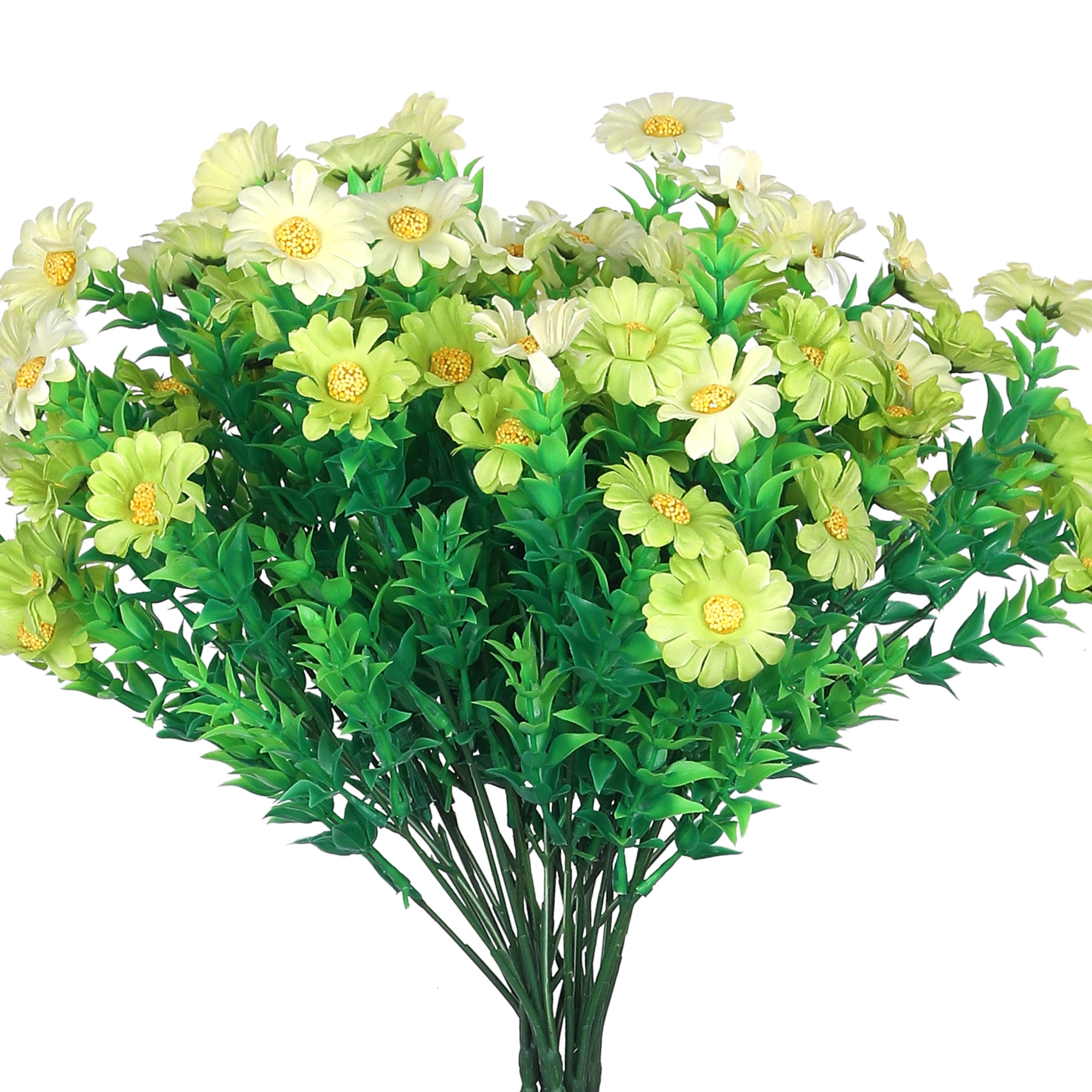 Unique Stems Unique Bargains 6pk Faux Daisies Flowers Stems Romantic Artistic Decor ...