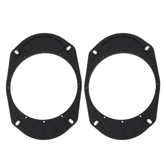 Unique Bargains 6x9 to 6.5 Inch Speaker Spacer Ring Adapter for GMC Envoy 1998-2001 Audio Coaxial Speaker Spacer Mounting Bracket Plastic 2 Pcs