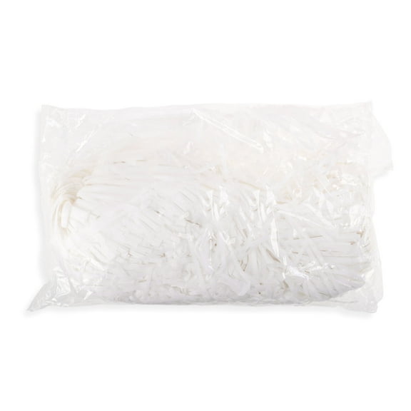 Unique Bargains 7.05 oz Raffia grass filler Shredded paper filler for Christmas Easter White