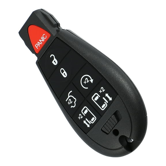 Unique Bargains 7 Button Keyless Entry Remote Key Shell Cover for Dodge Grand Caravan for Chrysler with Blade No Chip