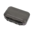 thumbnail image 1 of Unique Bargains 7 Grids Double Layers Portable Pill Box 1 Pc Gray, Purple, 1 of 6