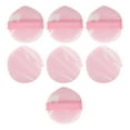 thumbnail image 1 of Unique Bargains 7 Pcs Dual Color Teardrop Face Makeup Sponge for Bedrooms Pink White Hydrophilic Polyurethane, 1 of 5