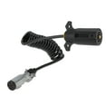 thumbnail image 1 of Unique Bargains 7 Pin to 6 Pin Trailer Hitch Harness Plug 6ft Trailer Wiring Harness Connector 7 Way Adapter Converter for RV Truck Vehicle Connection, 1 of 7