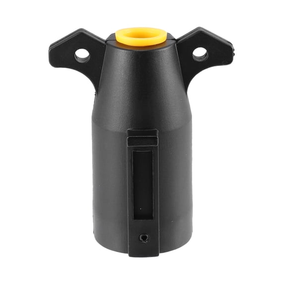 Unique Bargains 7 Pin Trailer Connector Side Replace Plug Adapter 7-Way Round RV-Style Blade Wiring Harness Connector