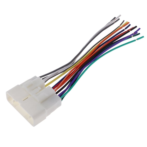 Unique Bargains 70-7712 Car Stereo CD Player Wiring Harness Set Wire Radio Adapter for Honda Passport 1996-2002 1 Pc
