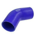 thumbnail image 1 of Unique Bargains 70mm 2.75" Intercooler 45 Degree Silicone Elbow Coupler Hose Blue, 1 of 1