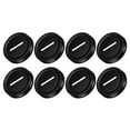 thumbnail image 1 of Unique Bargains 70mm/2.76' Tin Plate Coin Slot Bank Lid for Mason Jar Canning Cap, Black 8Pack, 1 of 5