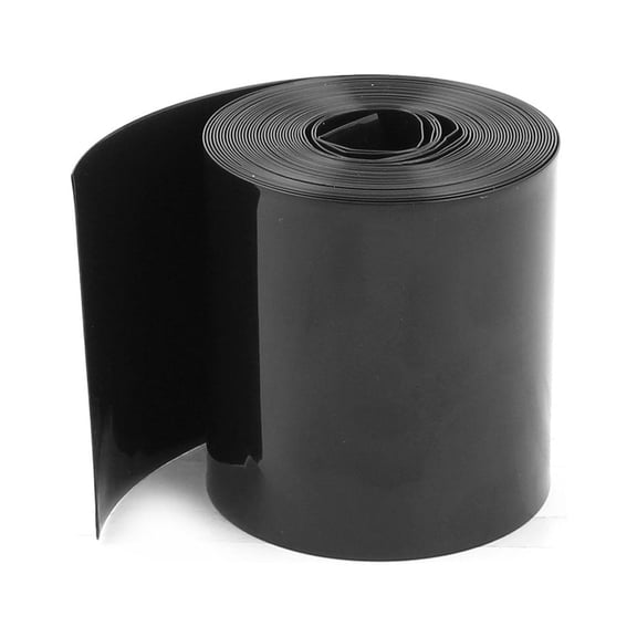 70mm/44mm Heat Shrink Tubing Wrap 5m 16.4ft for 18650 Battery Pack