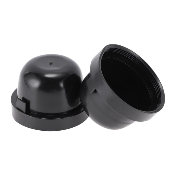 Unique Bargains 75mm Car Headlight Dust Cover Silicone Round Cap Shape Silicone Housing Dust Seal Cap 2 Pcs