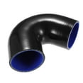 thumbnail image 1 of Unique Bargains 76mm 2.99" 135 Degree Elbow Silicone Reducer Hose Pipe Bend Turbo Water Intercooler Black, 1 of 6