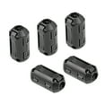 thumbnail image 1 of Unique Bargains 7mm Ferrite Cores Ring Clip-On RFI EMI Noise Suppression Filter Cable Clip Black 5pcs, 1 of 5