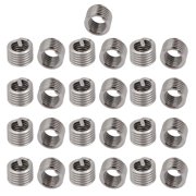 Unique Bargains #8-32x0.246" 304 Stainless Steel Helical Coil Wire Thread Insert 25pcs