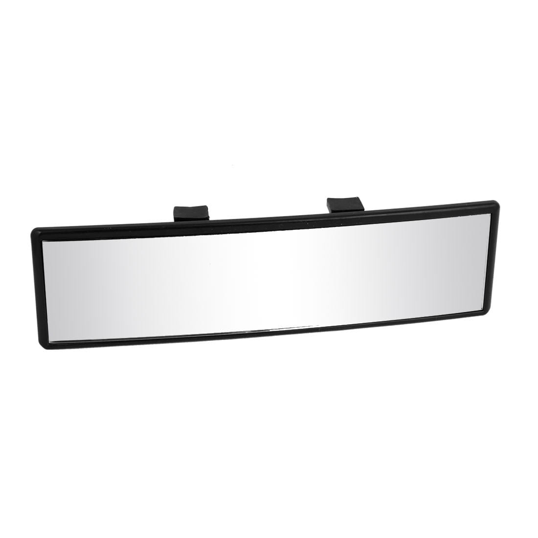 Unique Bargains 8.66" x 2.17" Black Rectangle Curve Rear View Mirror for Car Truck