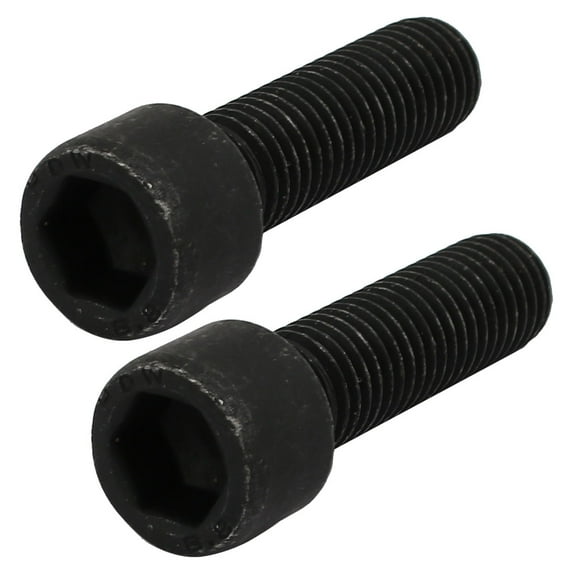 Unique Bargains 8.8 Grade M14x50mm Full Threaded Inner Hex Left Hand Thread Bolt 2pcs