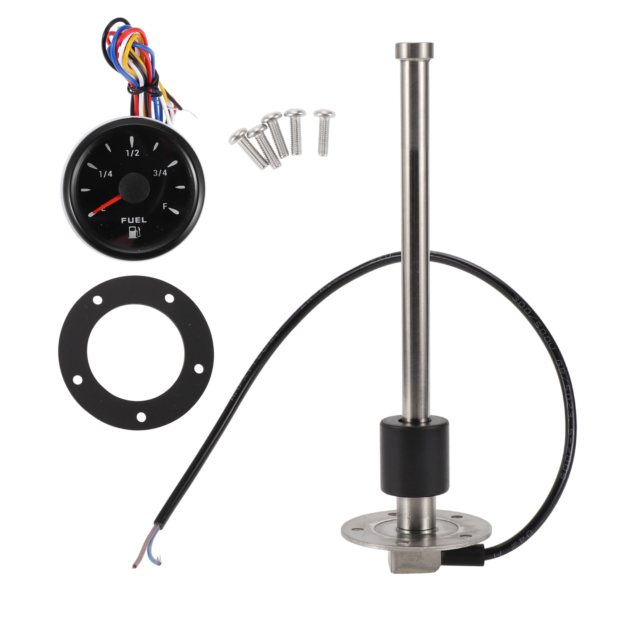 Unique Bargains 8.86" Fuel Sending Unit and Gauge Kit Boat Fuel Sending ...