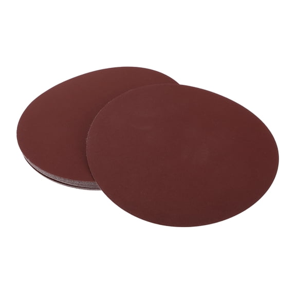 Unique Bargains 8 Inch Sanding Discs Round Hook and Loop Sandpaper - 15 PCS 220 Grit