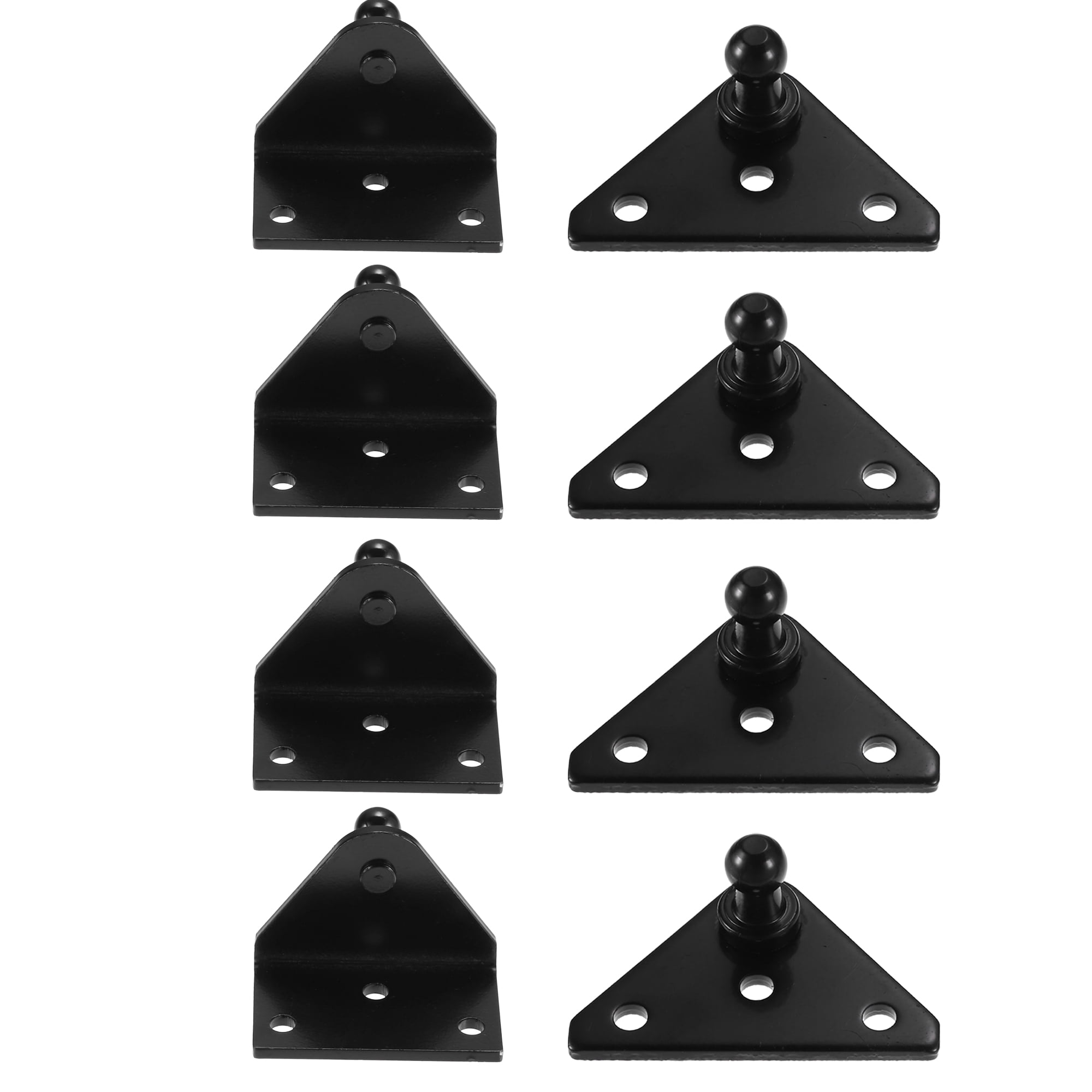 Unique Bargains 8 Pcs 10mm Car Ball Studs Mounting Brackets for Gas ...