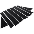 thumbnail image 1 of Unique Bargains 8 Pcs Door Pillar Window Trim Outer Exterior Garnish Decor for Honda CRV 2023 Plastic Black, 1 of 6