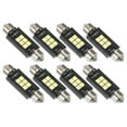 thumbnail image 1 of Unique Bargains 8 Pcs LED Map Light Dome Bulb Bright Light 41mm 3030 6SMD Car LED Light Bulb White LED, 1 of 6