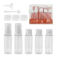 thumbnail image 1 of Unique Bargains 8 Pcs Travel Container Set Leakproof Travel Bottles Set White, 1 of 6