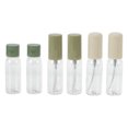 thumbnail image 1 of Unique Bargains 8 Pcs Travel Container Set Refillable Travel Bottles Set Green Beige, 1 of 6