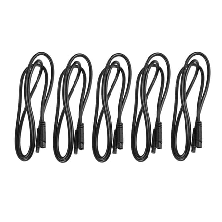 Unique Bargains 8 Pin 3.28ft Dash Cam Rear View Backup Camera Cable Reverse Car Recorder Cable Cord 5 Pcs