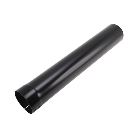 Unique Bargains 80 mm Straight Exhaust Pipe Tube T304 Stainless Steel Tubing Surface Blasting, Universal Adapter, 3.1 ID, SS Tubo Tailpipe, 18 Length