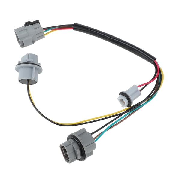 Unique Bargains 81555-0C010 Tail Lamp Light Socket Harness Assembly for Toyota Tundra 2000 2001 2002 2003 2004 3.4L 4.7L Rear Combination Lamp Socket Wire
