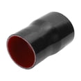 thumbnail image 1 of Unique Bargains 83mm to 95mm ID Straight Coupler Silicone Hose 4 Layers of Cloth Intercooler Heater Turbocharger Air Intake Pipe Radiator Coolant Tube Black Red 1 Pcs, 1 of 7