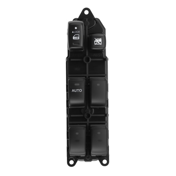 Unique Bargains 8404048050 LED Front Left Driver Side Door Lock Master Power Window Switch & Black Bezel Cover for Toyota Highlander 2001-2007