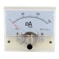 thumbnail image 1 of Unique Bargains 85C1 DC 0-150mA Rectangle Panel Gauge Meter Analog Ampere Ammeter Class 2.5, 1 of 5