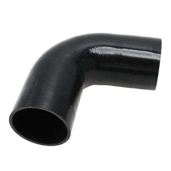 Unique Bargains 89mm / 3.5" 90 Degree Silicone Elbow 4Layers Intercooler Heater Turbocharger Air Intake Pipe Radiator Coolant Tube 178mm 1 Pc