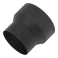 thumbnail image 1 of Unique Bargains 89mm x 114mm Mandrel Exhaust Bend Elbow Concentric Reducer 304 Stainless Steel Pipe Adapter 3.94inch Black, 1 of 7