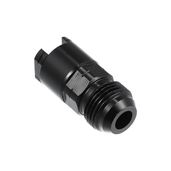 Unique Bargains 8AN Male to 3/8" Car Quick Disconnect Push on EFI Fitting Electronic Fuel Injection Hose Fitting Black